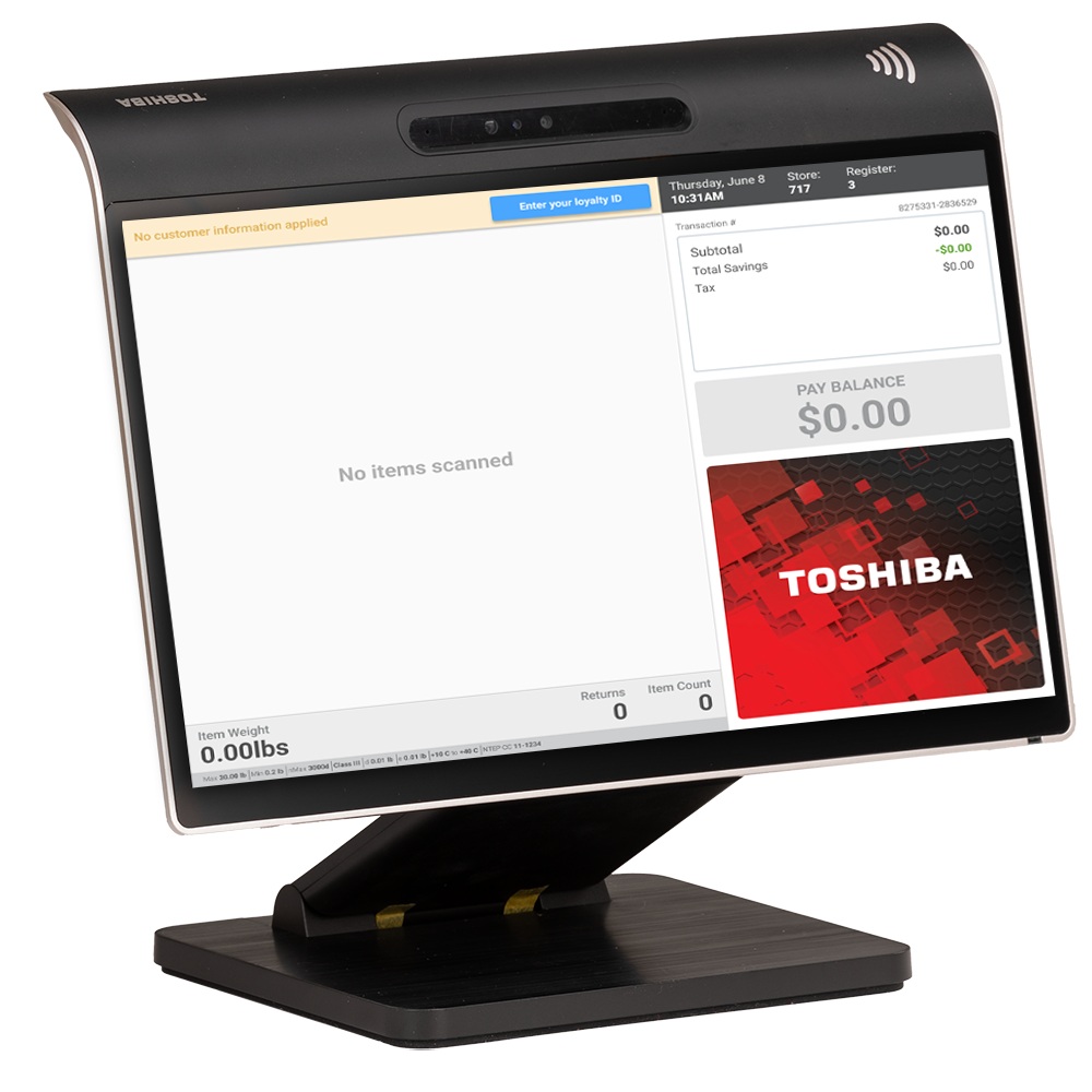 TOSHIBA TCX620 N97 16/256 14P STAND BLK W11